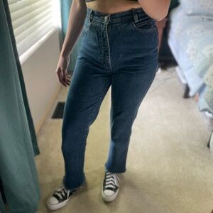 Calvin Klein Cut off Jeans